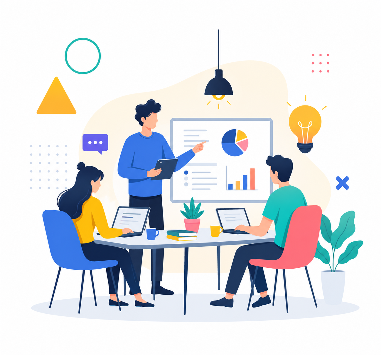 Digital marketing experts team